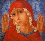 Kuzma Sergeevich Petrov-Vodkin The Mother of God of Tenderness toward Evil Hearts oil painting picture wholesale